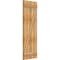 Ekena Millwork Joined Board-n-Batten Shutters w/Z-Bar, Rough Sawn Western Red Cedar, 21 1/2W x 62H, PR RBJ06Z21X062RWR - alternate 4